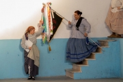 Folk dancing in Trás do Outeiro Portugal