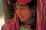 Thailand girl wearing local headdress