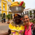 Fruit Seller Cartagena, Colombia