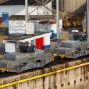 290 HP Mitsubishi locomotives known as mules on the Panama Canal