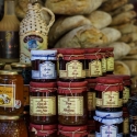 Jars of locally made produce