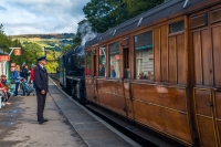 Norh York Moors Railway at Grosmont