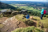 Scrambling down the Wain Stones was a bit of a challenge!
