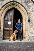 Man and his dog