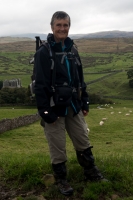 Lorna near  Shap Abbey