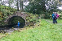 Packhouse bridge on Swindale Beck