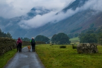 Heading off in the Grisedale Valley near Patterdale