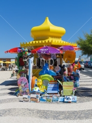 Seaside kiosk.