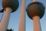 Kuwait Towers water storage and restaurant Kuwait City